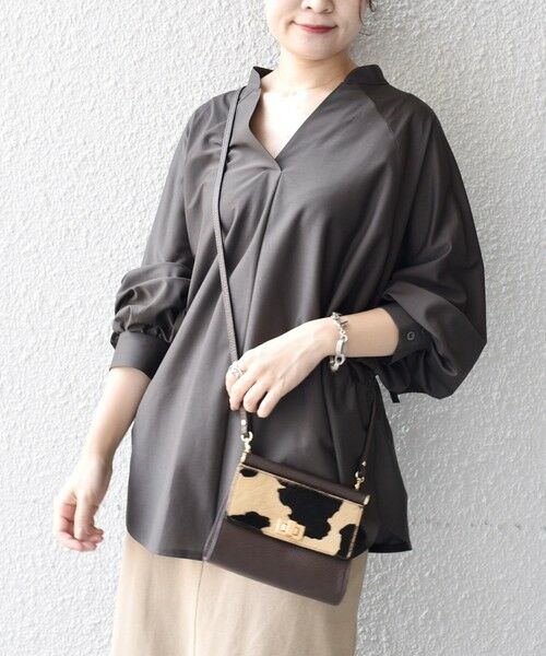 SHIPS / シップス カットソー | バックギャザーリボンカットブラウス | 詳細25