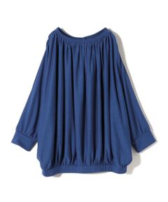 SHIPS / シップス カットソー | 2WAYギャザープルオーバー