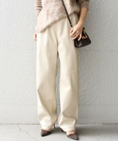 SHIPS / シップス その他パンツ | フェイクレザーパンツ◇