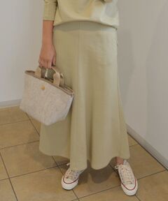 SHIPS / シップス ロング・マキシ丈スカート | ファイン裏毛スカート