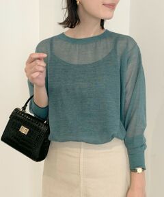 SHIPS / シップス ニット・セーター | アルパカクルーネックプルオーバー