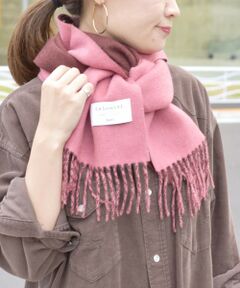 SHIPS / シップス マフラー・ショール・スヌード・ストール | リバーシブルカシミヤストール◇