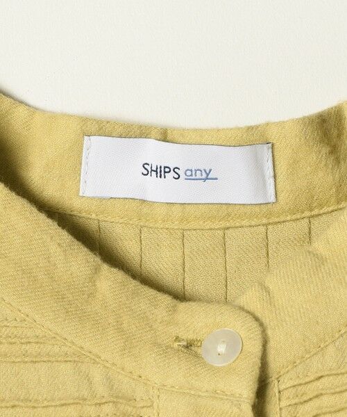 SHIPS for women / シップスウィメン シャツ・ブラウス | SHIPS any: コットンピーチバンドカラーシャツ | 詳細19