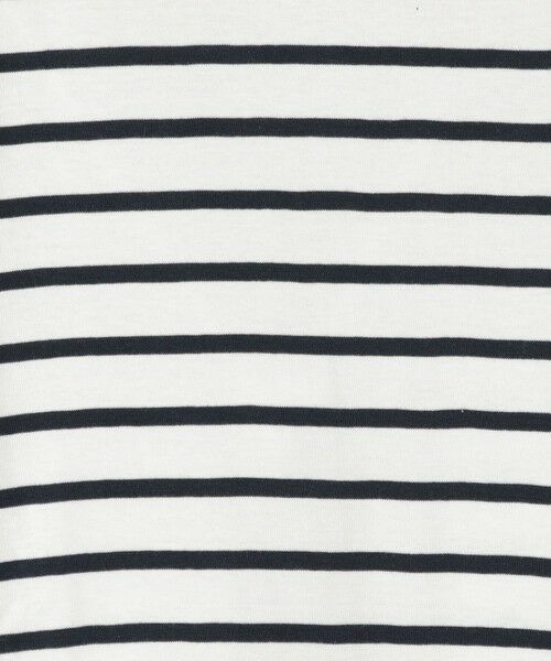 SHIPS for women / シップスウィメン カットソー | 【SHIPS any別注】PETIT BATEAU: サコッシュ付きボーダー ロングスリーブ Tシャツ | 詳細4