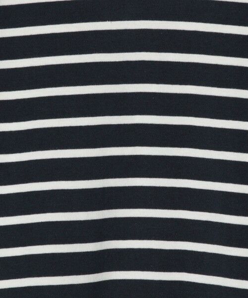 SHIPS for women / シップスウィメン カットソー | 【SHIPS any別注】PETIT BATEAU: サコッシュ付きボーダー ロングスリーブ Tシャツ | 詳細7