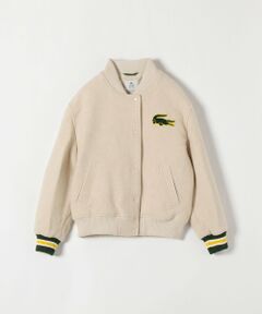 LACOSTE: メルトンウールバーシティジャケット