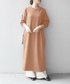 SHIPS / シップス ロング・マキシ丈ワンピース | SHIPS any: 裏毛 コクーン ワンピース