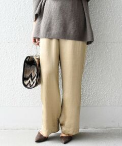 SHIPS / シップス その他パンツ | サテンワイドパンツ