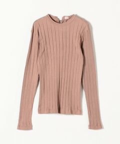 SHIPS / シップス カットソー | YOUNG＆OLSEN: リブバックレースプルオーバー