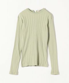 SHIPS / シップス カットソー | YOUNG＆OLSEN: リブバックレースプルオーバー