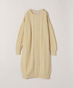 KERRY WOOLLEN MILLS: ケーブルニットワンピース