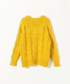 SHIPS / シップス ニット・セーター | 【SHIPS any別注】ISLAND TIDES: ケーブルプルオーバー