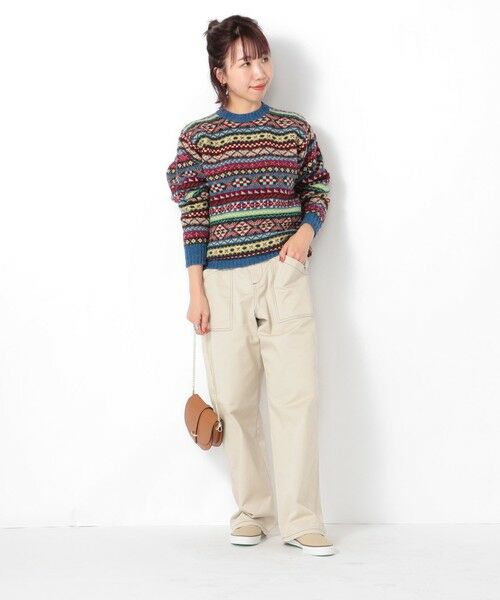 SHIPS for women / シップスウィメン ニット・セーター | Jamieson's Knitwear : フェアアイルプルオーバー | 詳細12