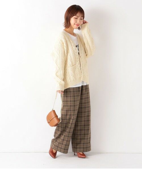SHIPS for women / シップスウィメン カーディガン・ボレロ | 【SHIPS any別注】Oldderby Knitwear: ショート カーディガン | 詳細8