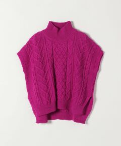 【SHIPS any別注】Oldderby Knitwear : ハイネックベスト