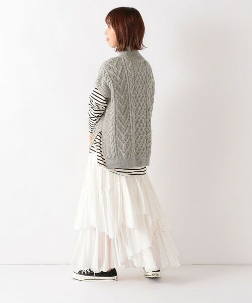 SHIPS for women / シップスウィメン ベスト | 【SHIPS any別注】Oldderby Knitwear : ハイネックベスト | 詳細25