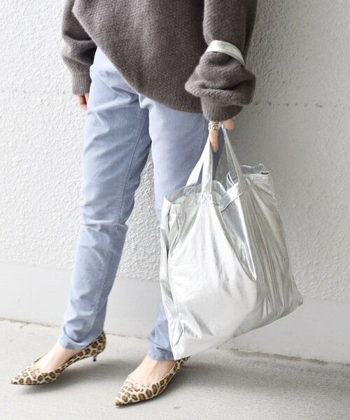 SHIPS / シップス エコバッグ | メタリック 3パーテーション エコバッグ | 詳細12