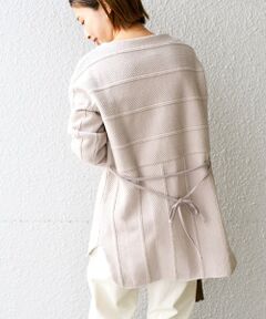 SHIPS / シップス カットソー | キモウケーブルウエストマークトップス◇