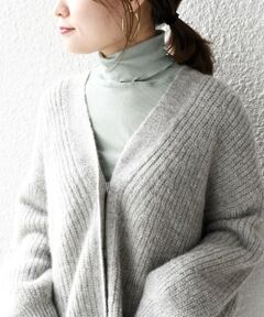 SHIPS / シップス カットソー | テレコタートルネックプルオーバー