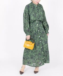 SHIPS / シップス ミニ丈・ひざ丈ワンピース | A PUPIL:マキシプリントワンピース◇