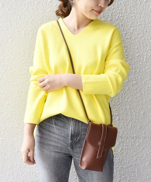 予約 Zozo限定 ウォッシャブルvネックロングスリーブニット ニット セーター Ships For Women シップスウィメン ファッション通販 タカシマヤファッションスクエア