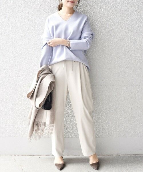 予約 Zozo限定 ウォッシャブルvネックロングスリーブニット ニット セーター Ships For Women シップスウィメン ファッション通販 タカシマヤファッションスクエア