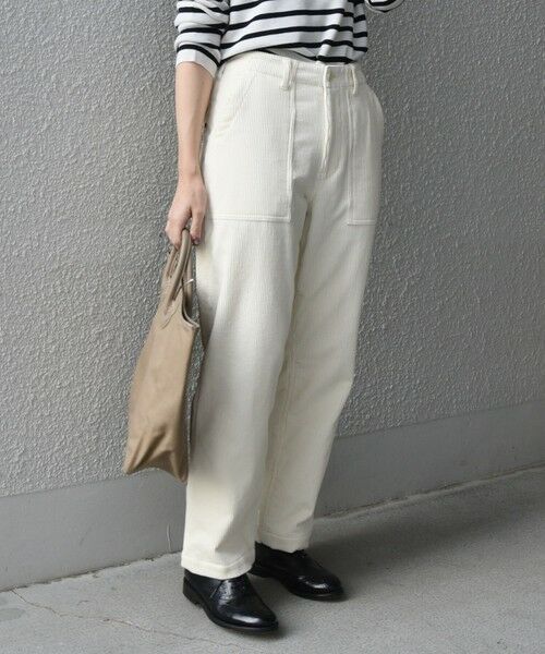 SHIPS / シップス その他パンツ | SHIPS any: STANDARD コーデュロイ ベイカー パンツ<WOMEN>(ナチュラル)