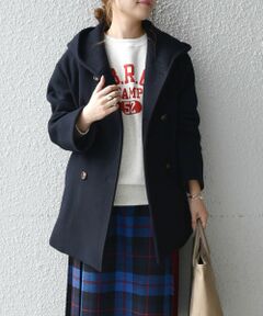 SHIPS / シップス その他アウター | SHIPS any: フーデット ミディ コート 2