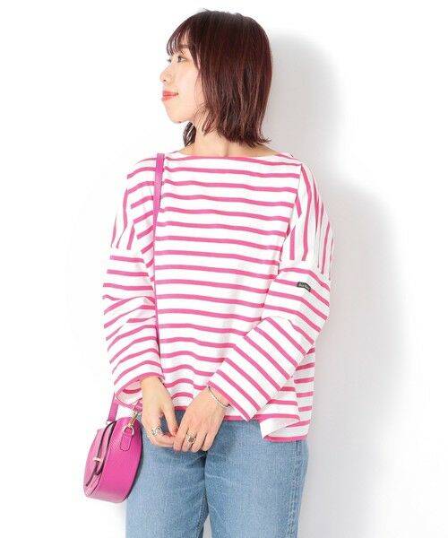 SHIPS for women / シップスウィメン カットソー | 【SHIPS any別注】Le minor: ボーダー TEE | 詳細9