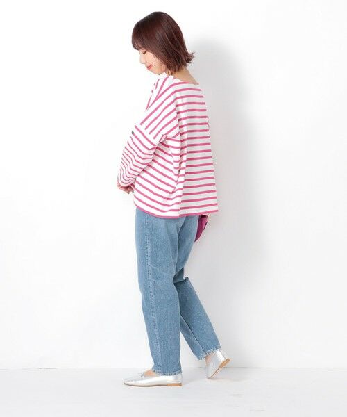 SHIPS for women / シップスウィメン カットソー | 【SHIPS any別注】Le minor: ボーダー TEE | 詳細11