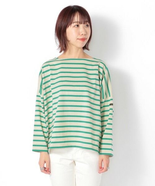 SHIPS for women / シップスウィメン カットソー | 【SHIPS any別注】Le minor: ボーダー TEE | 詳細15