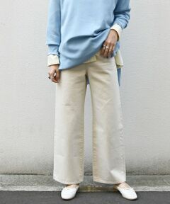 SHIPS any:〈ウォッシャブル〉ルーズ フィット デニム パンツ［SHIPS any DENIM］