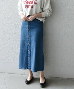 SHIPS / シップス デニムスカート | 【SHIPS any別注】CIMARRON JEANS: デニムスカート