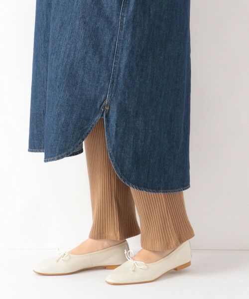 SHIPS for women / シップスウィメン ロング・マキシ丈ワンピース | SHIPS any: バンドカラー デニム シャツワンピース［SHIPS any DENIM］ | 詳細16