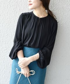 SHIPS / シップス シャツ・ブラウス | パイピングフロントボタンブラウス◇