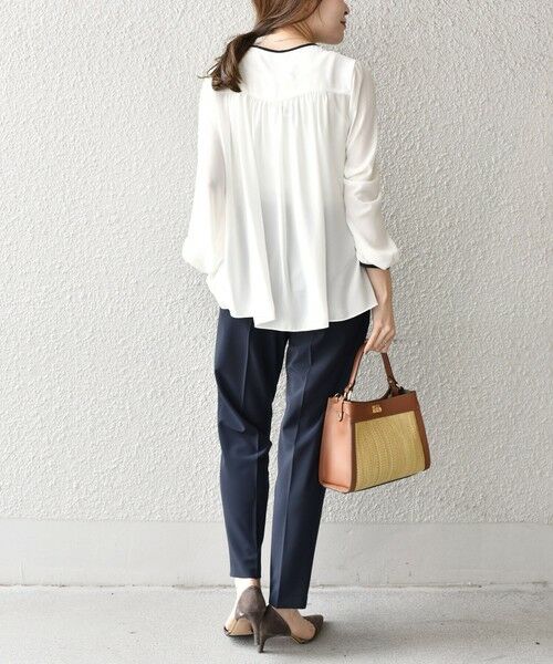 SHIPS / シップス シャツ・ブラウス | パイピングフロントボタンブラウス◇ | 詳細11