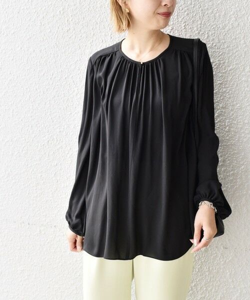 SHIPS / シップス シャツ・ブラウス | パイピングフロントボタンブラウス◇ | 詳細16