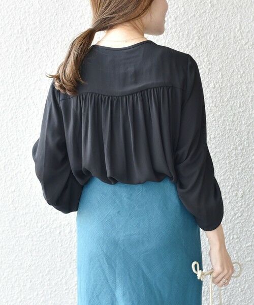 SHIPS / シップス シャツ・ブラウス | パイピングフロントボタンブラウス◇ | 詳細17