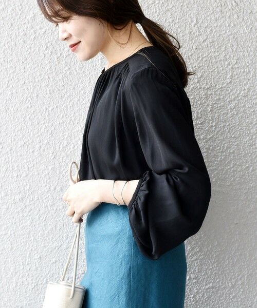 SHIPS / シップス シャツ・ブラウス | パイピングフロントボタンブラウス◇ | 詳細18