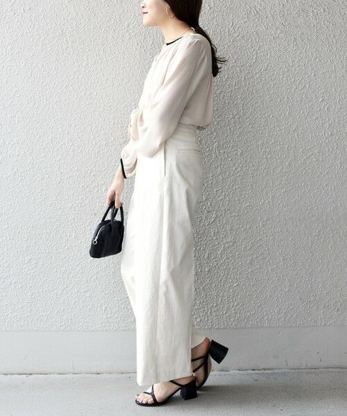 SHIPS / シップス シャツ・ブラウス | パイピングフロントボタンブラウス◇ | 詳細28