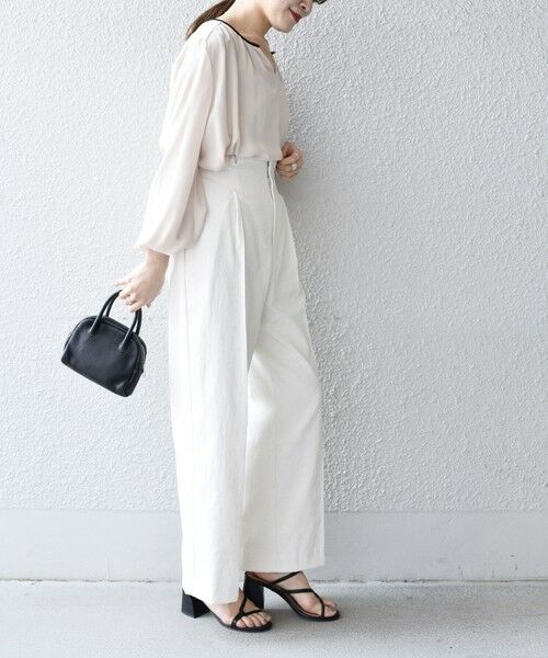 SHIPS / シップス シャツ・ブラウス | パイピングフロントボタンブラウス◇ | 詳細30