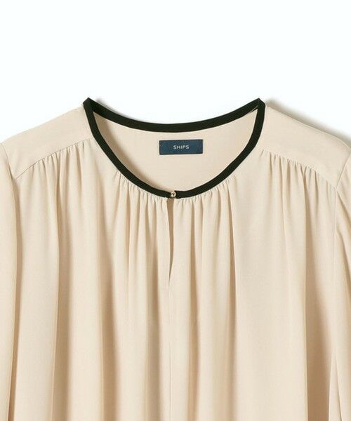 SHIPS / シップス シャツ・ブラウス | パイピングフロントボタンブラウス◇ | 詳細23