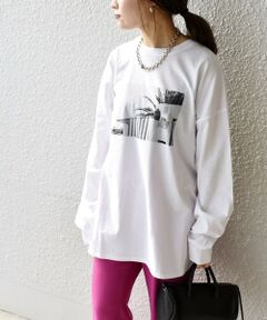 【WEB限定】オーガニックコットンフォトTEE◇