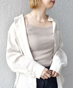 SHIPS / シップス キャミソール・チューブトップ | ONE COTTON キャミソール◇