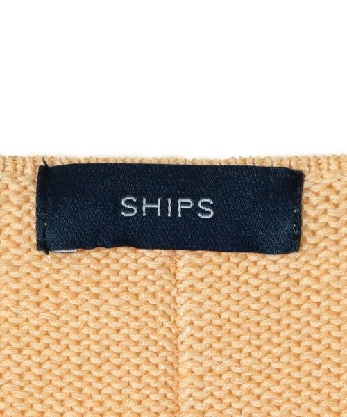 SHIPS for women / シップスウィメン ニット・セーター | コットンシャイニーVネックプルオーバー | 詳細20