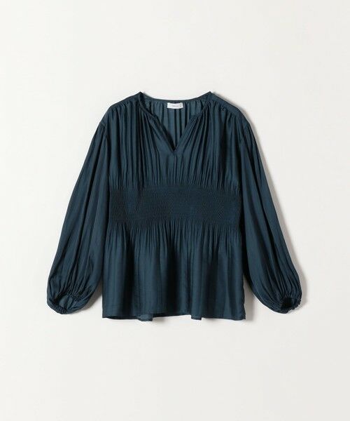 SHIPS / シップス シャツ・ブラウス | SHIPS any: プリーツ ギャザー サテンブラウス〈ウォッシャブル〉 | 詳細9