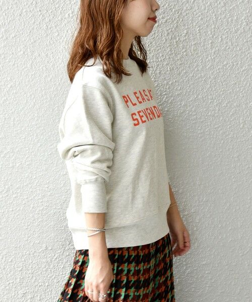 SHIPS for women / シップスウィメン スウェット | 【SHIPS any別注】THE KNiTS:カレッジ スウェット | 詳細4
