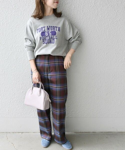 SHIPS for women / シップスウィメン スウェット | 【SHIPS any別注】THE KNiTS:カレッジ スウェット | 詳細14
