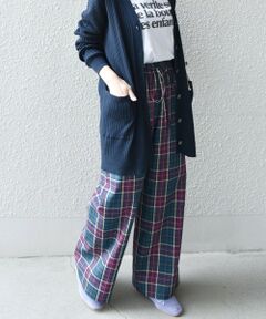 SHIPS / シップス その他パンツ | SHIPS any: タック チェック イージー ベイカーパンツ