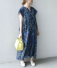 SHIPS / シップス ロング・マキシ丈ワンピース | SHIPS any: Paris Authentique ティアード ワンピース〈ウォッシャブル〉